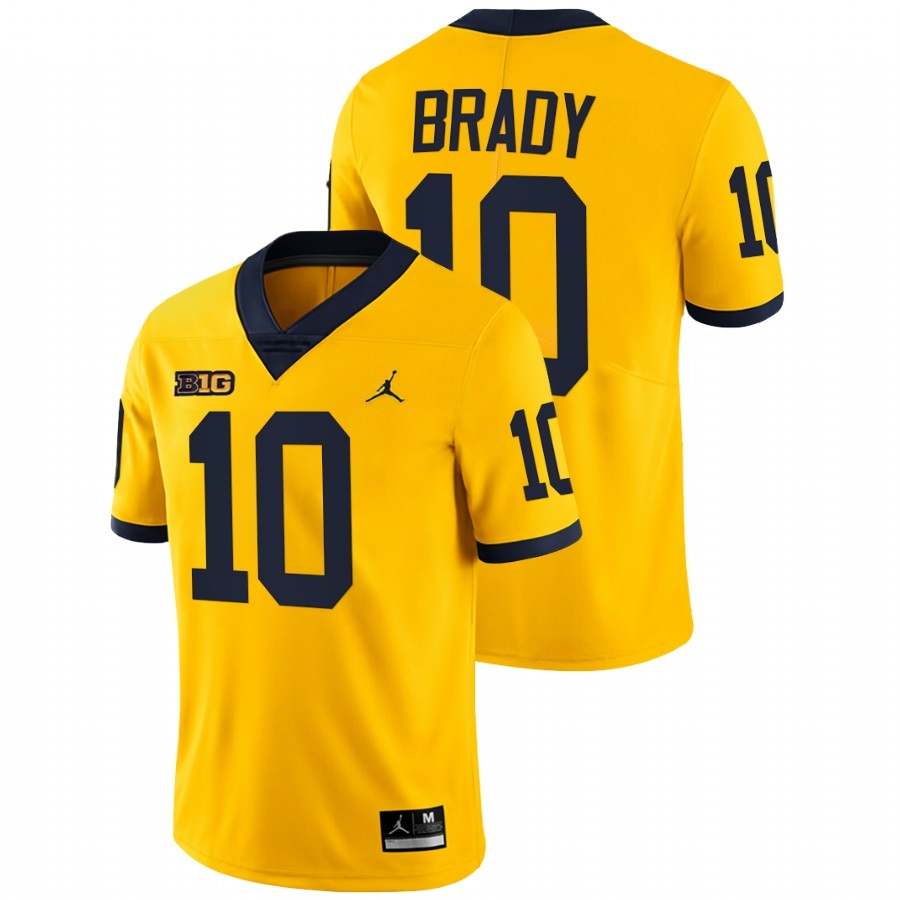 Mens 2022 Playoff College Michigan Wolverines Football Jersey 10 Tom Brady  2 Woodson 5 Sainristil 97 Hutchinson 12 McNamara 30 Hill 3 Rashan Gary 5  Peppers 9 Mccarthy From James_jersey_store, $18.66